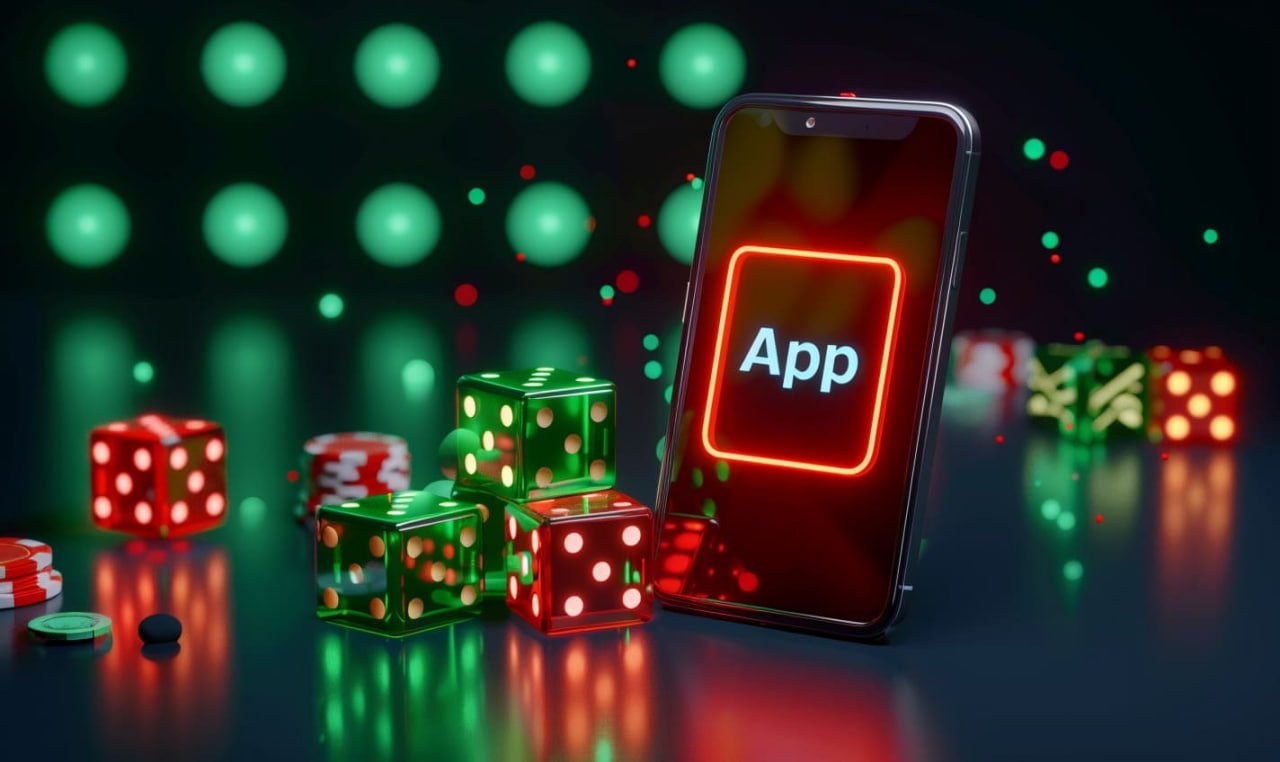 Ilustrasi pengguna melakukan pasang taruhan sportsbook dan slot online di piramidwin